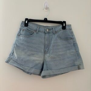 Light Wash Shorts